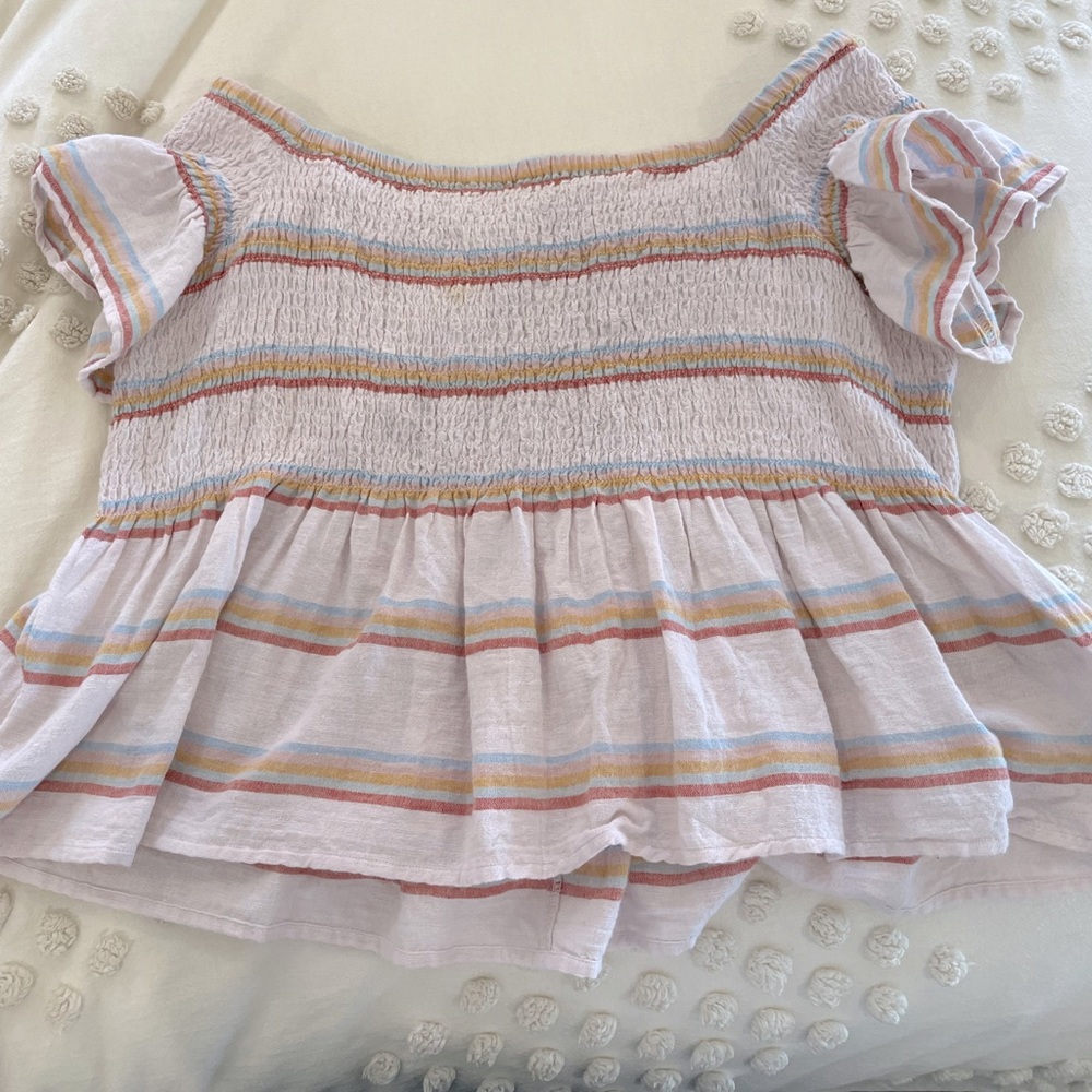 Cropped summer shirt